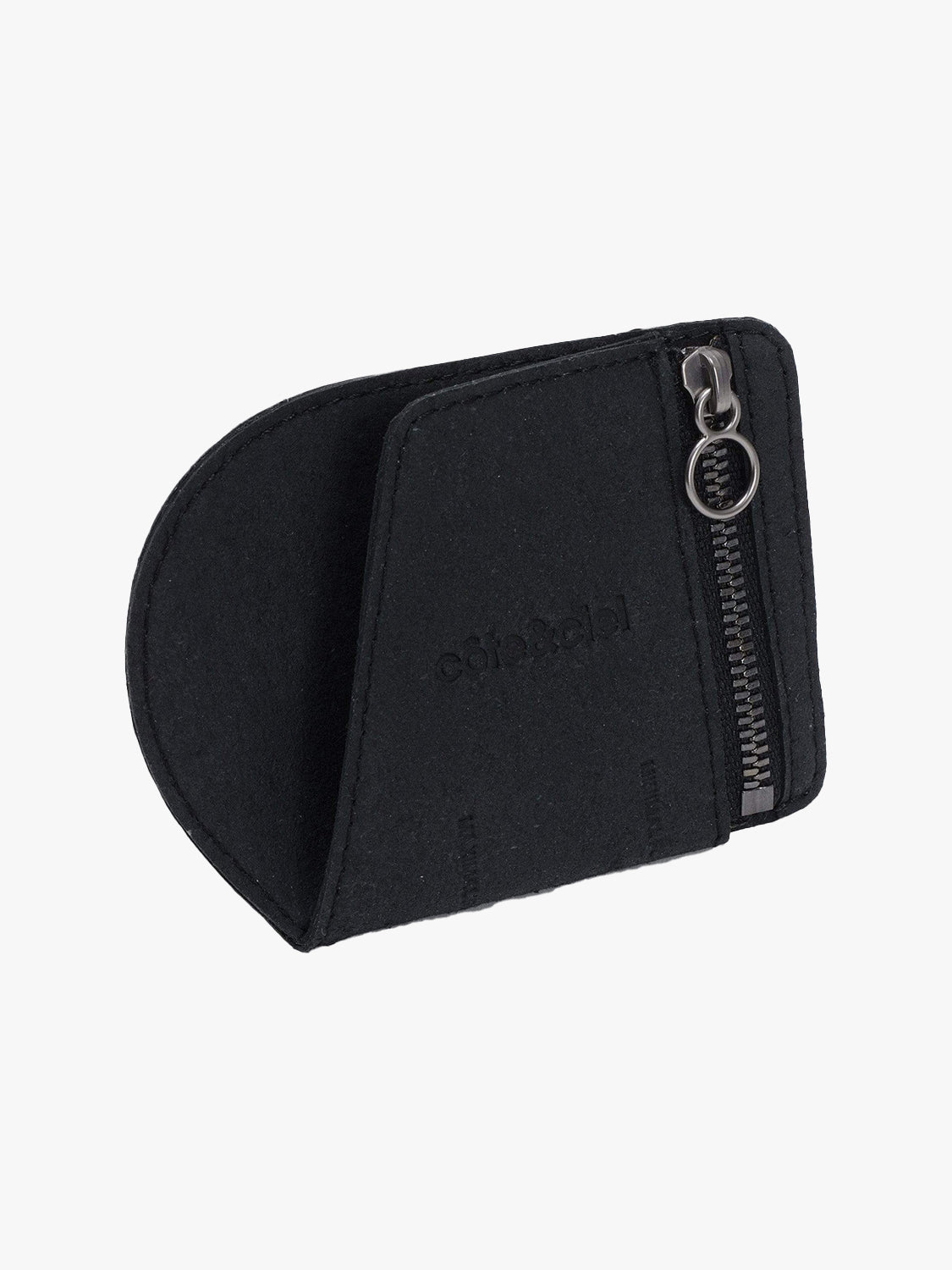 Zippered Coin Purse Recycled Leather