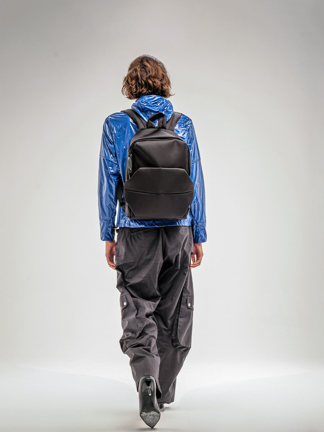 Sava M Sleek Nylon Black Backpack