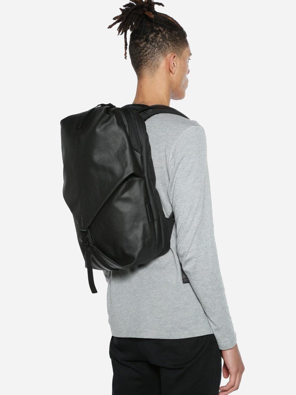 coteetciel Backpack Black Oril S Coated Canvas Black côte&ciel US 28683