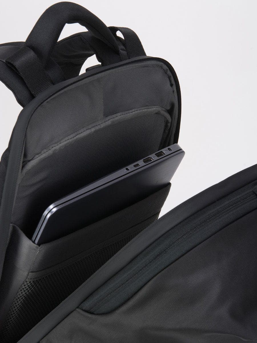 coteetciel Backpack Black Oril S Coated Canvas Black côte&ciel US 28683
