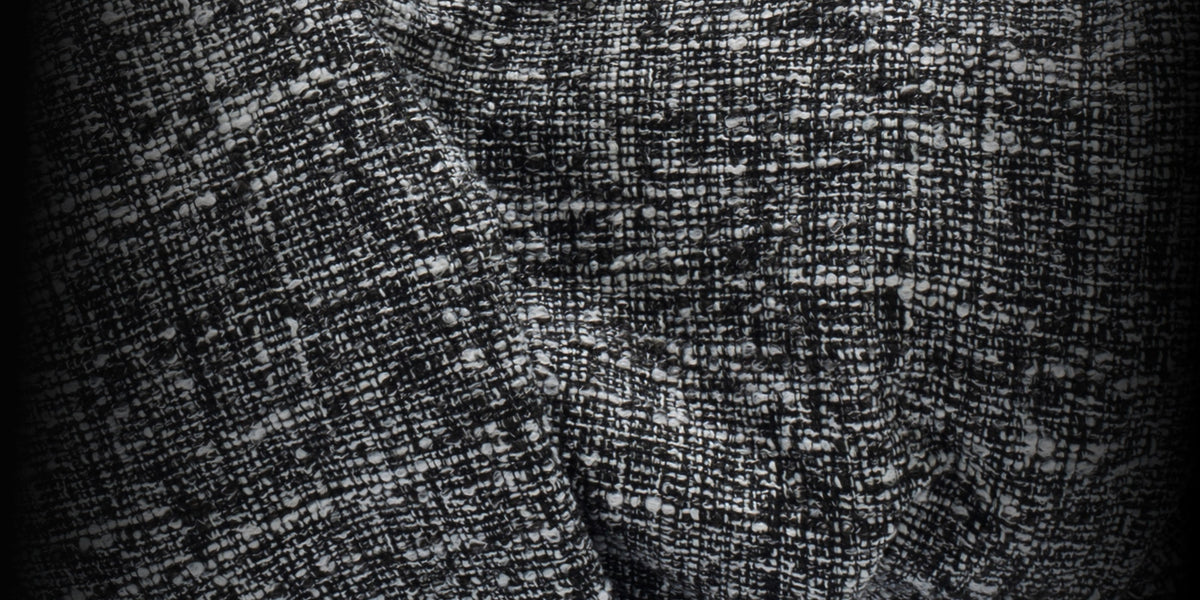TWEED BLACK&CREAM