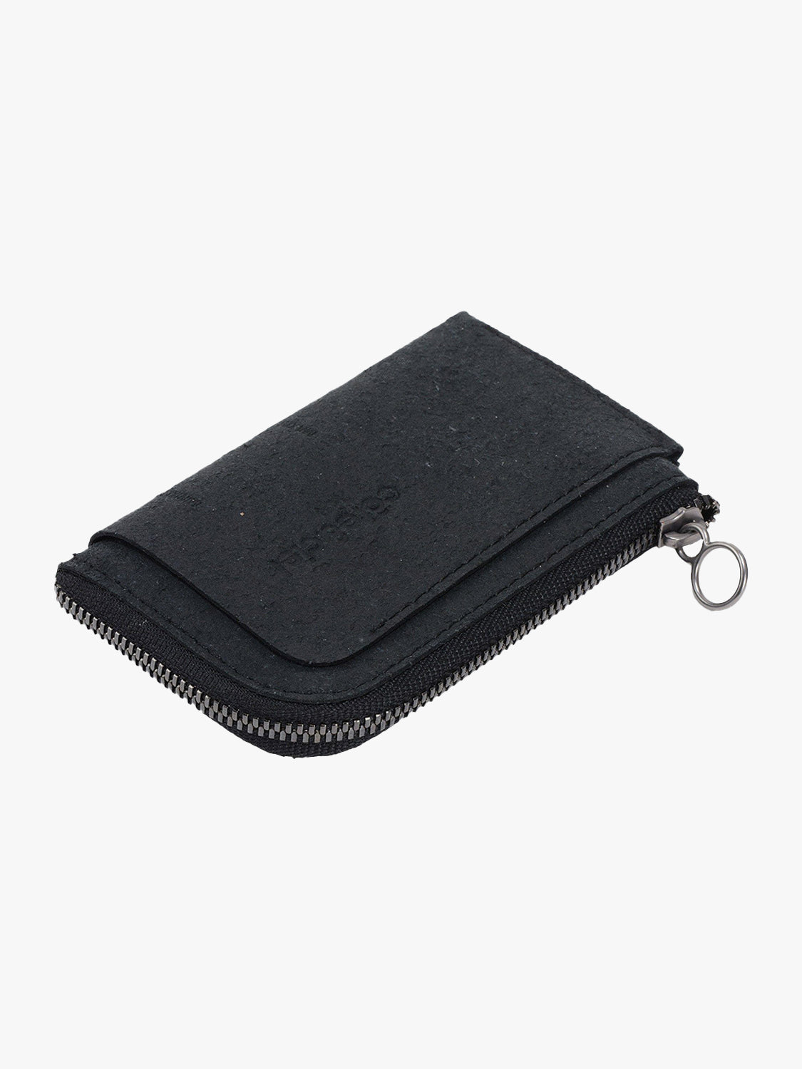 Zippered Wallet Recycled Leather
