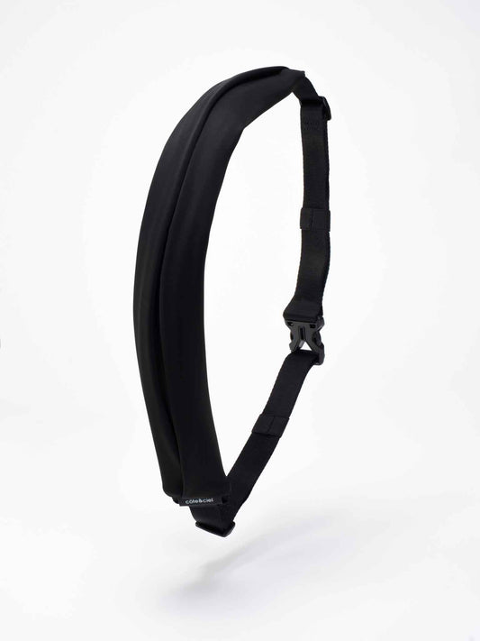 Adda Sleek Black Shoulder Strap