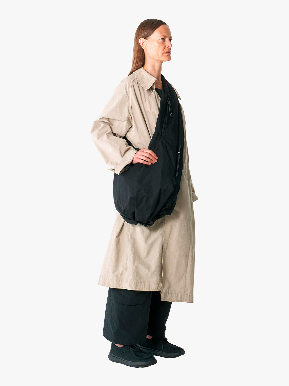 côte&ciel | Hyco M Smooth Black Bag côte&ciel Official