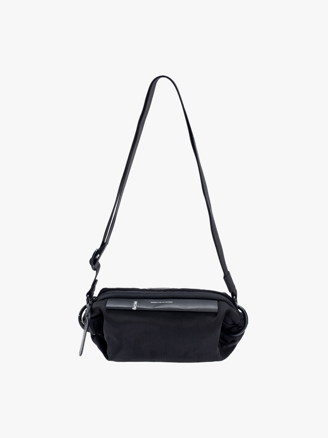 Nestos Smooth Black Pouch