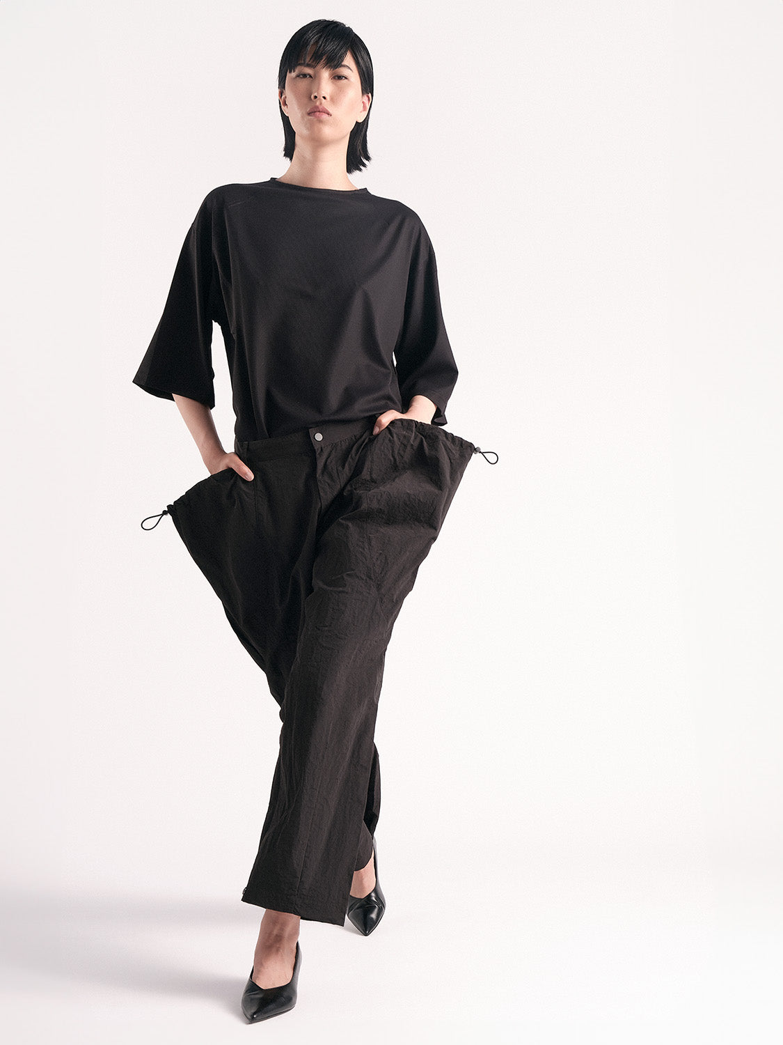 Coordinate Pants Black