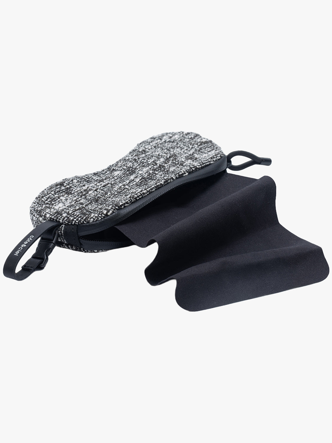 coteetciel Accessory/Eyewear Case Eyewear Pouch Tweed Black & Cream côte&ciel US 29275