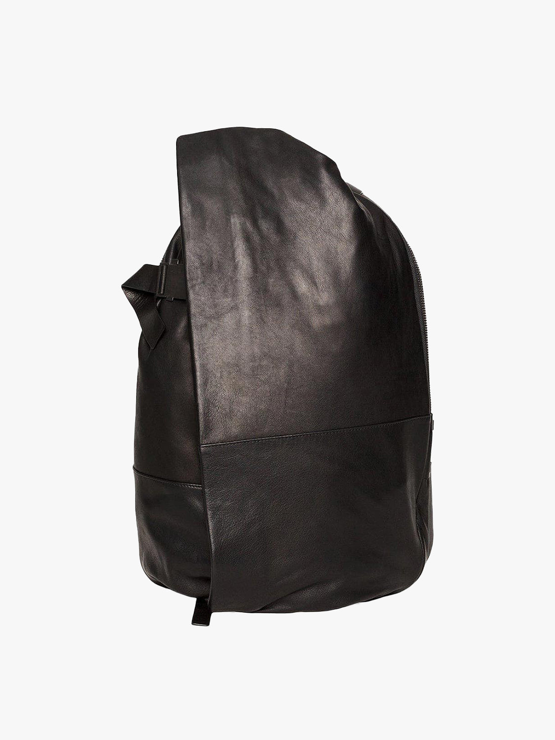 cote et ciel leather backpack Côte&Ciel Black Isar M Alias Backpack