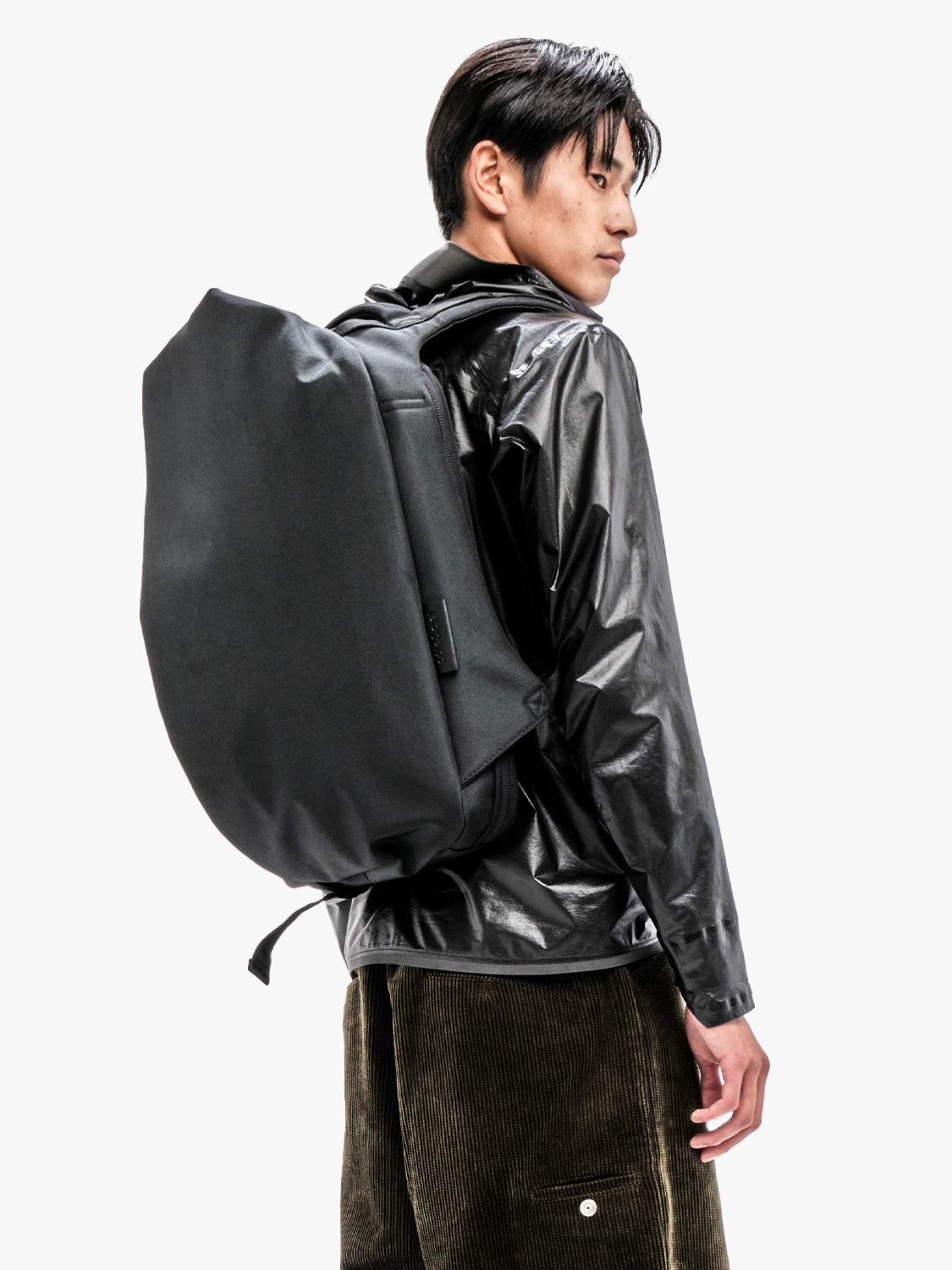 美品 cote&ciel コートエシエル 黒 ISAR M Eco Yarn cote&ciel - ISAR M ECOYARN Black Melange - バックパック / リュック