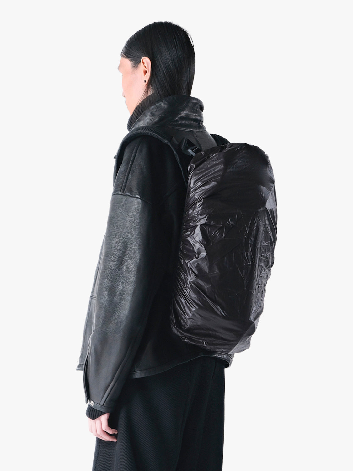 coteetciel Backpack Ladon Tweed Black & Cream côte&ciel US 29273