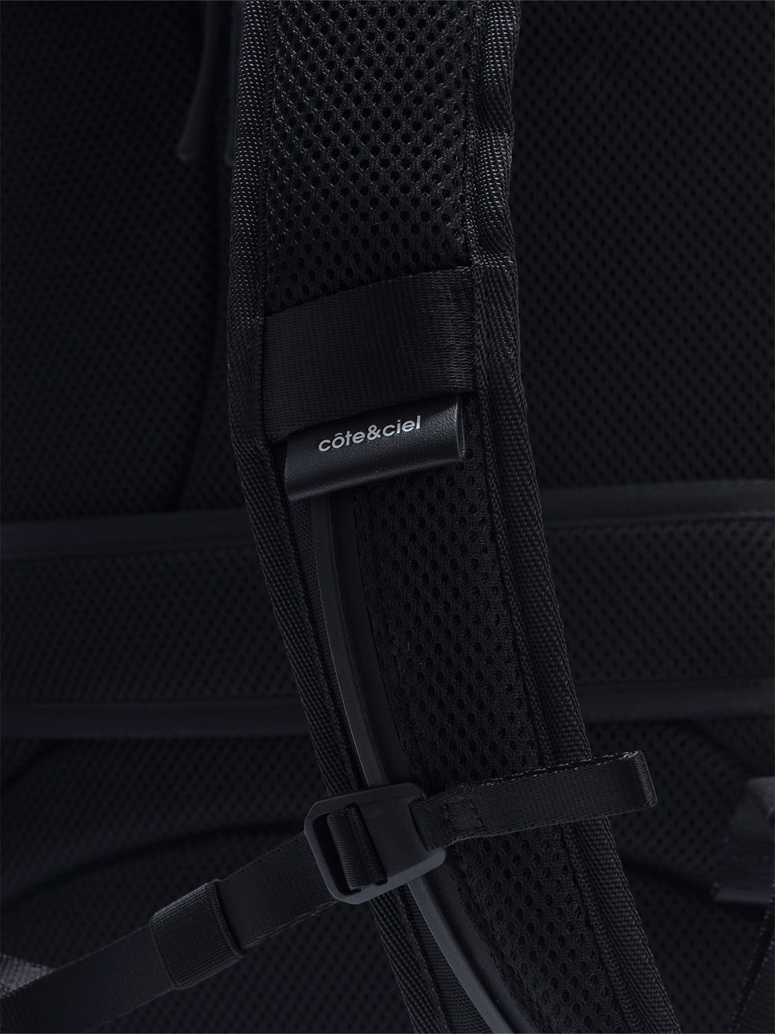 coteetciel Backpack Ladon Tweed Black & Cream côte&ciel US 29273