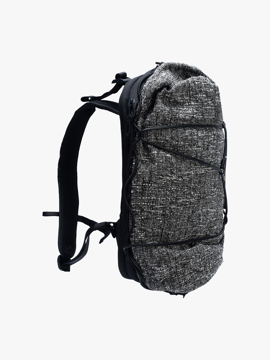 coteetciel Backpack Ladon Tweed Black & Cream côte&ciel US 29273
