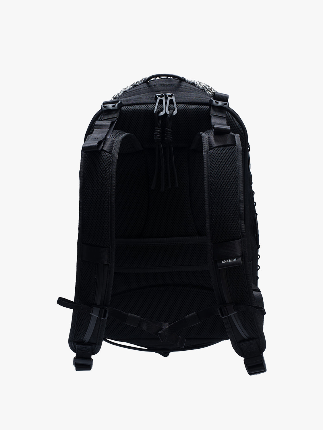 coteetciel Backpack Ladon Tweed Black & Cream côte&ciel US 29273