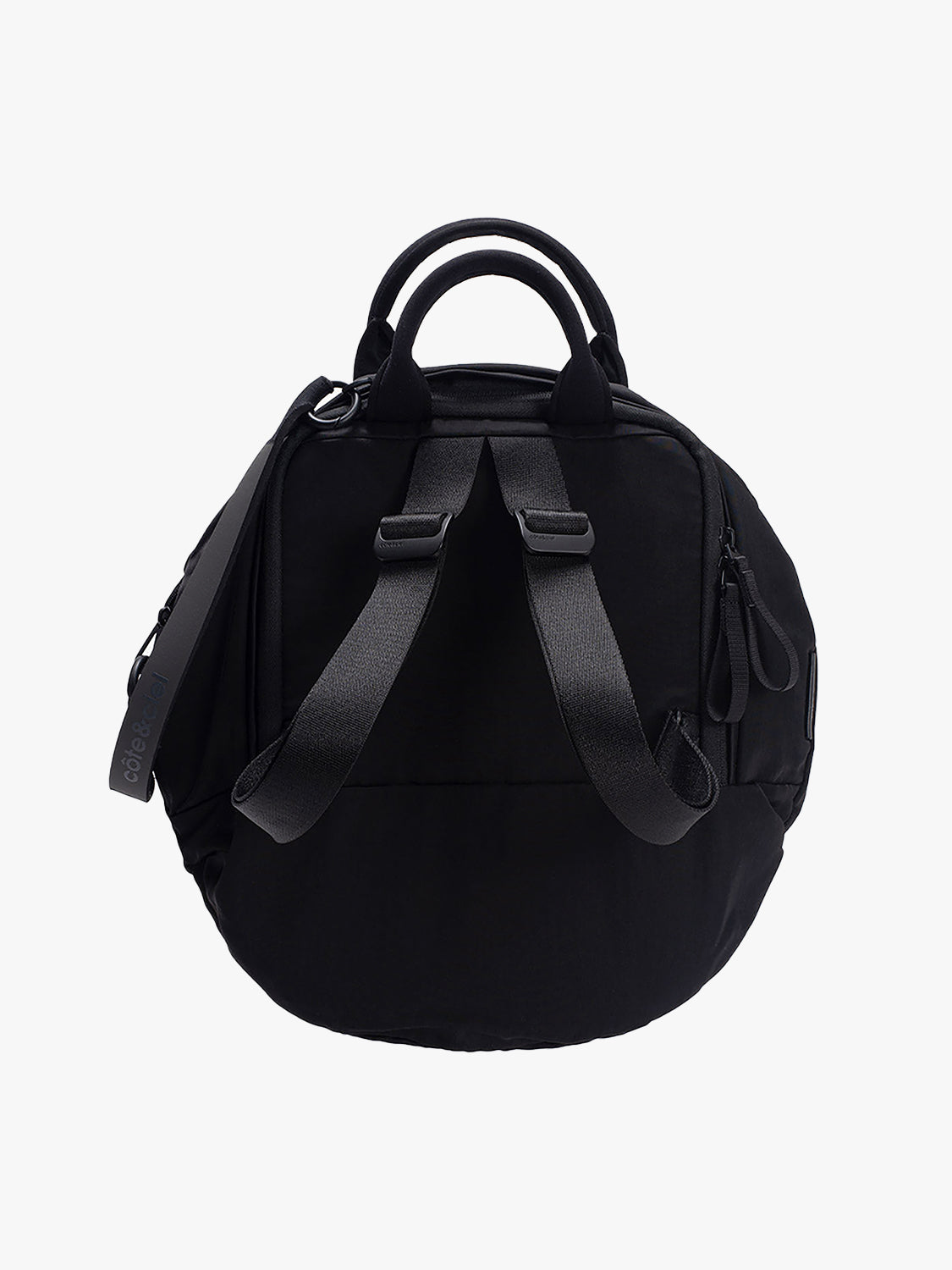 coteetciel Backpack Moselle Smooth Black Backpack côte&ciel US 29113