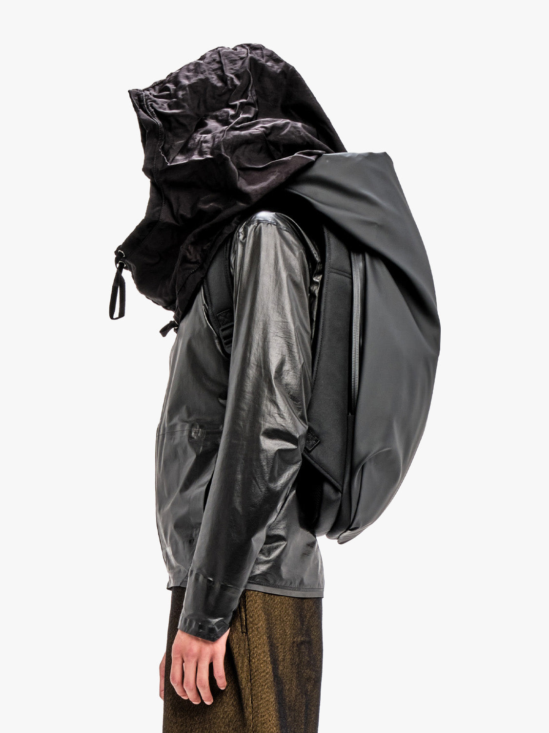 Côte&Ciel Black Nile Obsidian Backpack