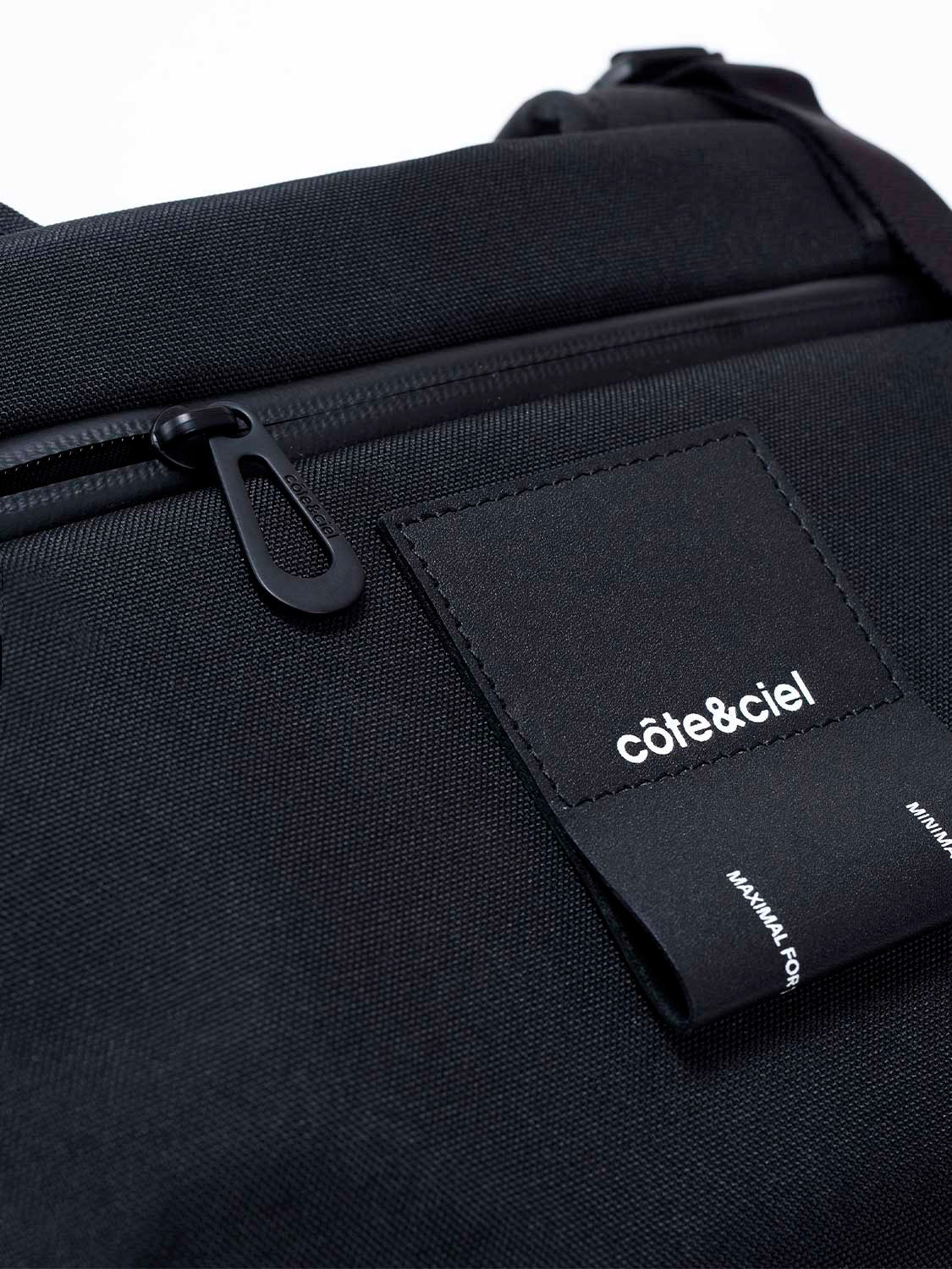 coteetciel Backpack Saru EcoYarn Black côte&ciel US 28958