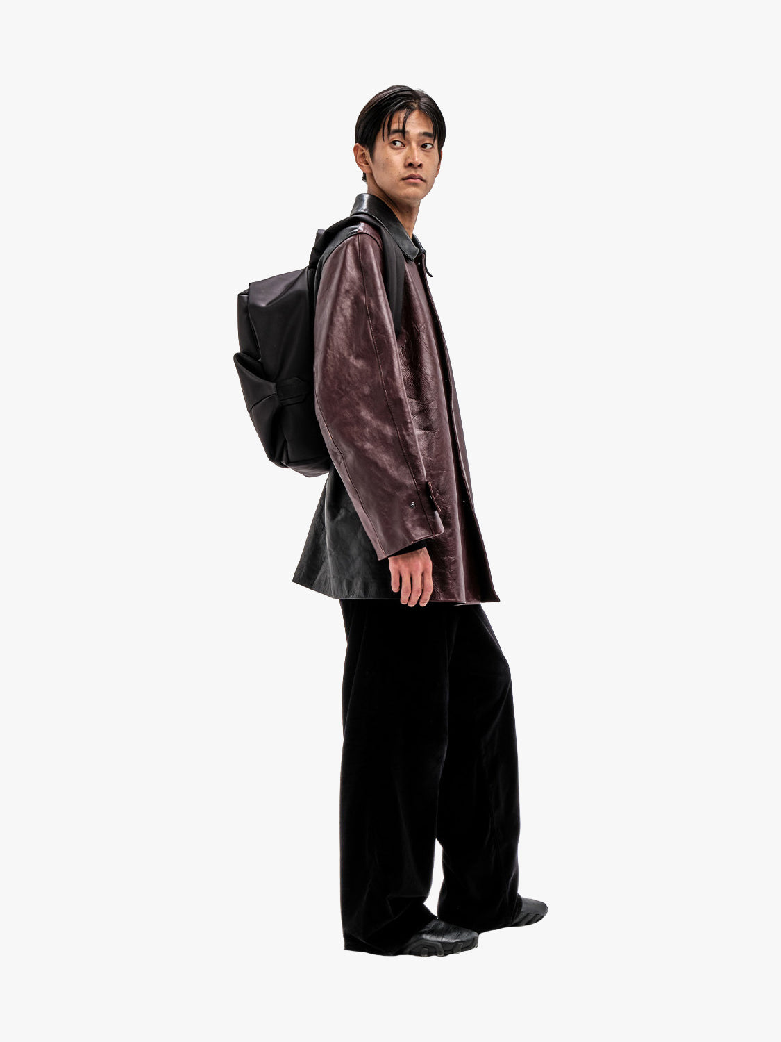 coteetciel Backpack Sava M Sleek Nylon Black Backpack côte&ciel US 29111