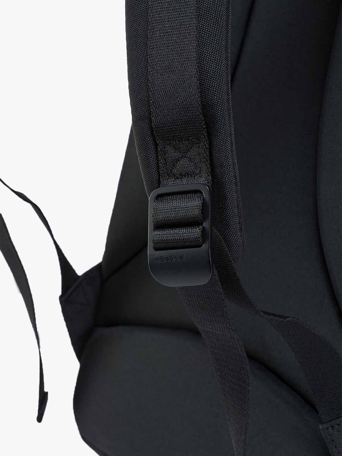 coteetciel Backpack Black Sormonne EcoYarn Black côte&ciel US 28667