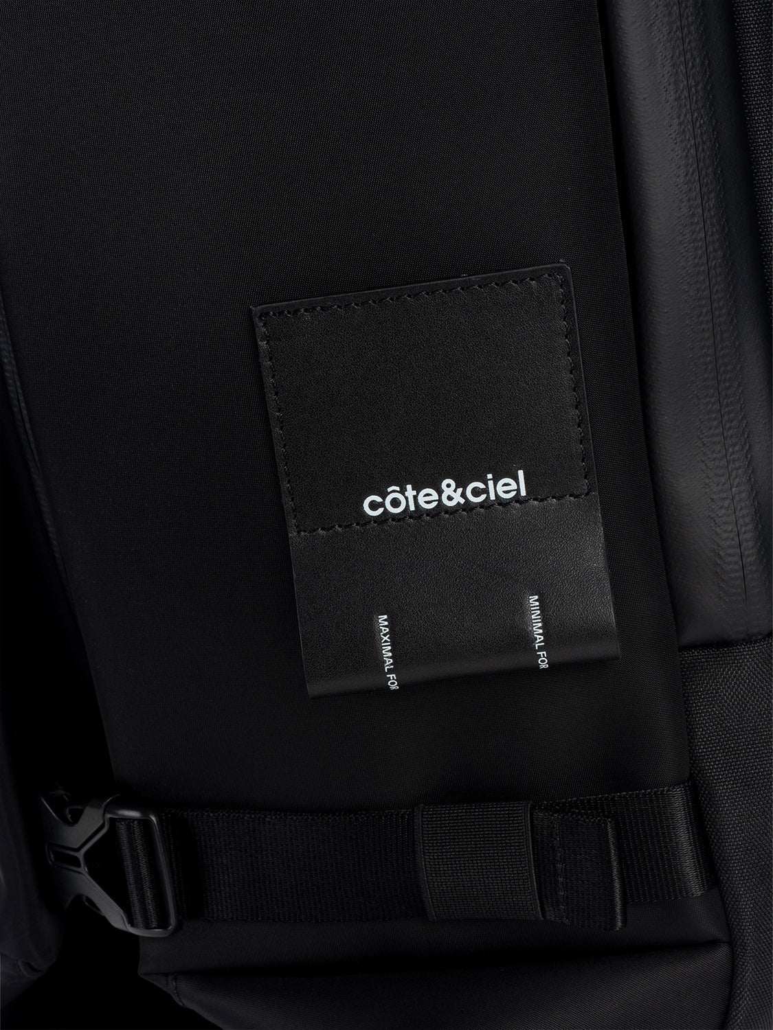 coteetciel Backpack Yukon Sleek Black côte&ciel US 29154