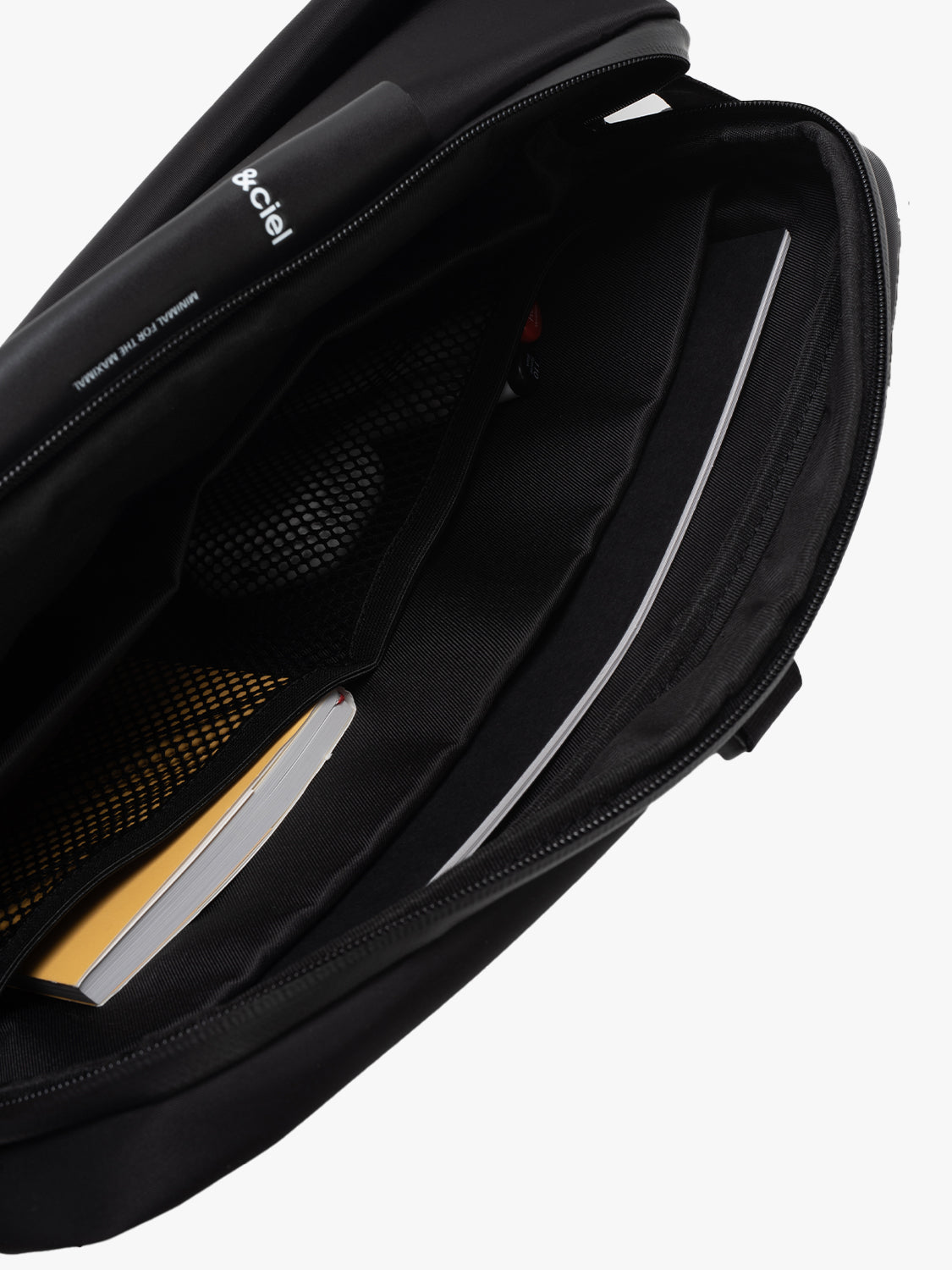 coteetciel Crossbody/Messenger Isarau L Sleek Black côte&ciel US 29213