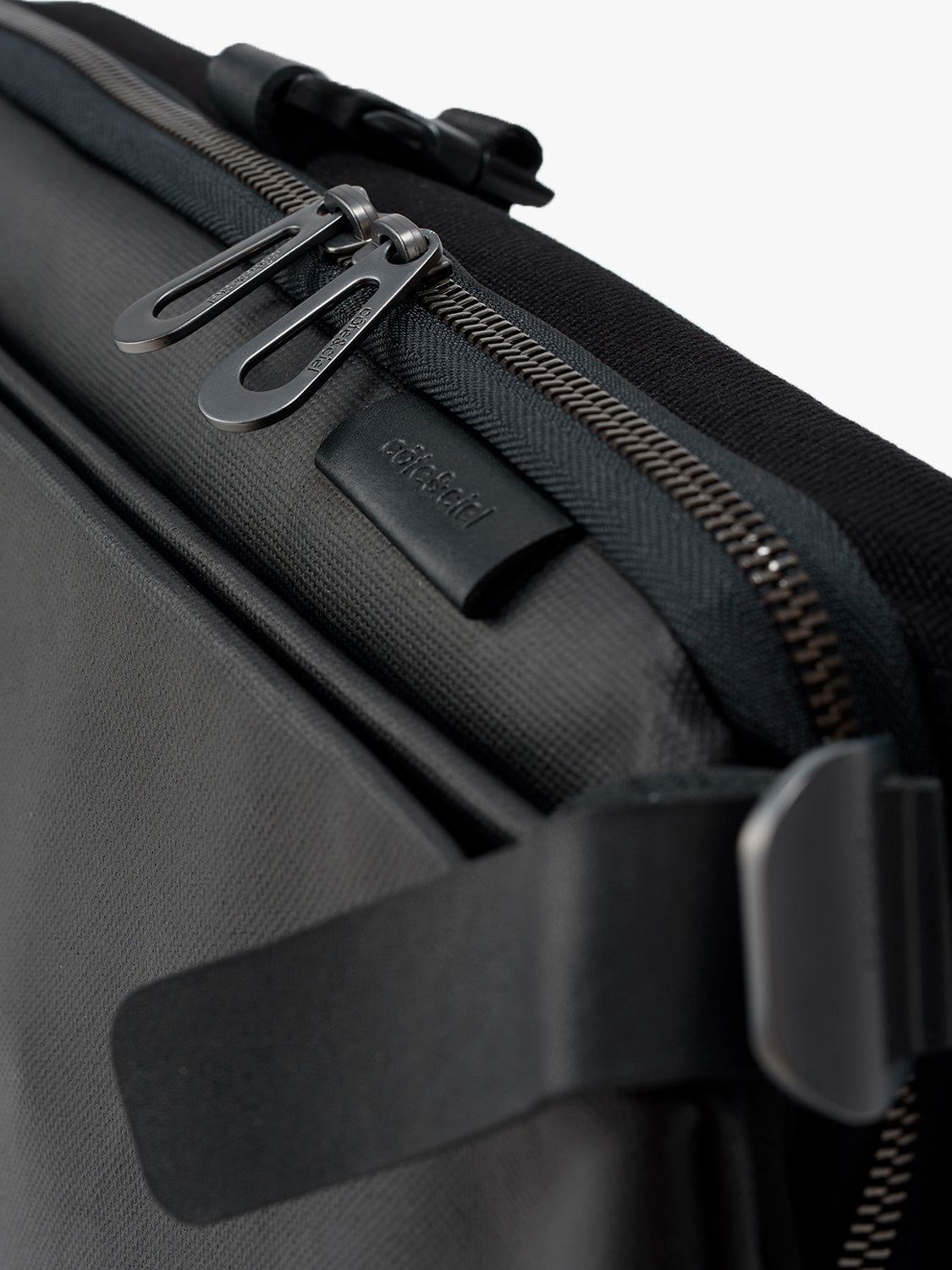 côte&ciel | Riss Coated Canvas Black côte&ciel Official