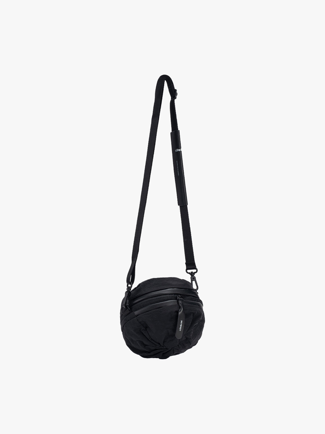coteetciel Crossbody/Messenger Vikos M Smooth Black Bag côte&ciel US 29150