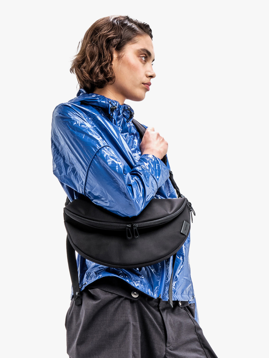 coteetciel Crossbody/Purse Black Hala S Sleek Black/Orange côte&ciel US 28853