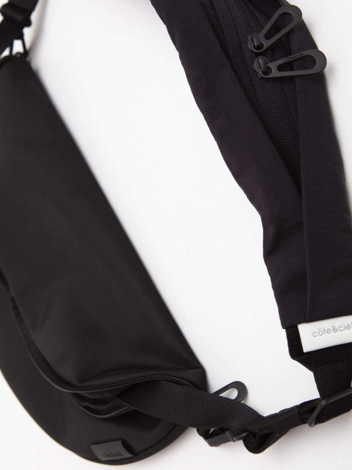 coteetciel Crossbody/Purse Black Hala S Sleek Black/Orange côte&ciel US 28853