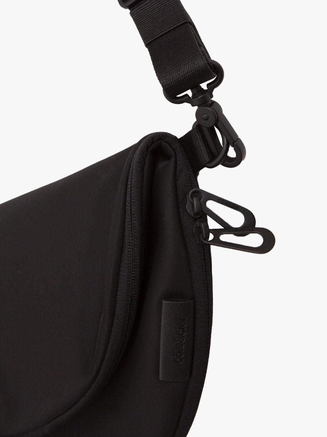 coteetciel Crossbody/Purse Black Hala S Sleek Black/Orange côte&ciel US 28853
