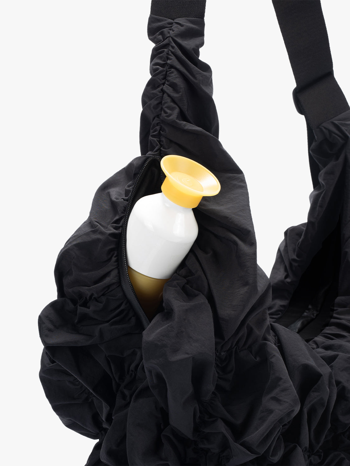 coteetciel Crossbody/Sling Bag Hyco S Otra Gathered Black côte&ciel US 29231