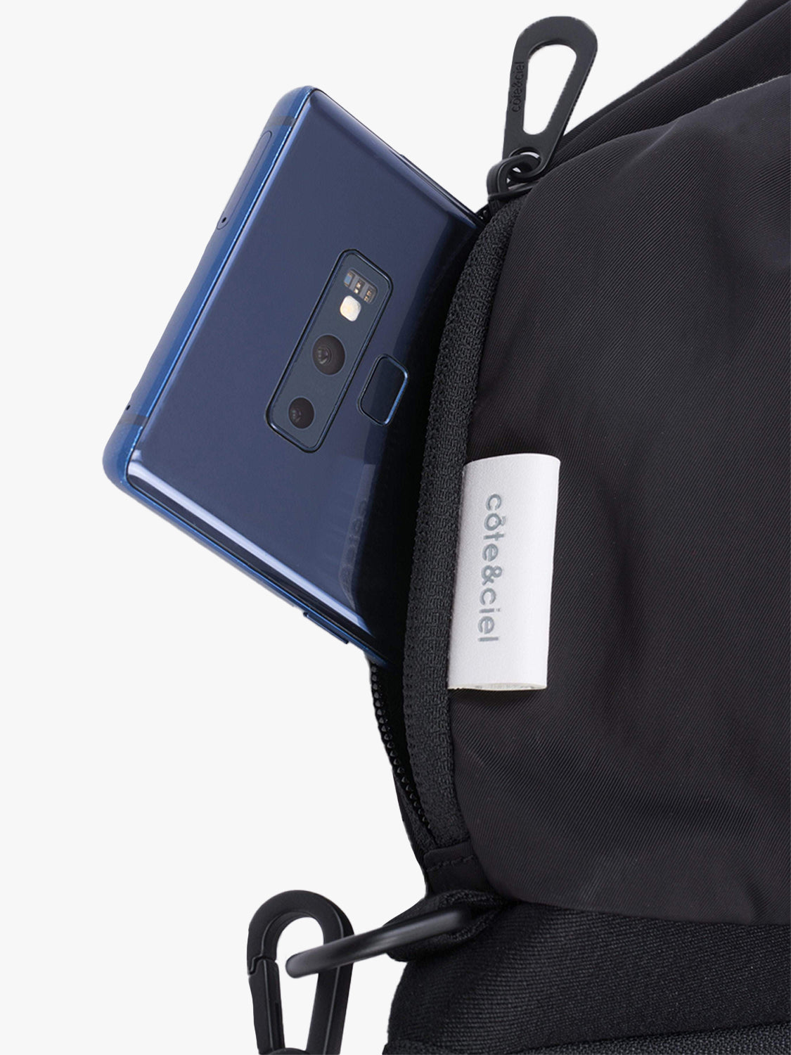 coteetciel Crossbody/Sling Bag Orne Smooth Black côte&ciel US 28863