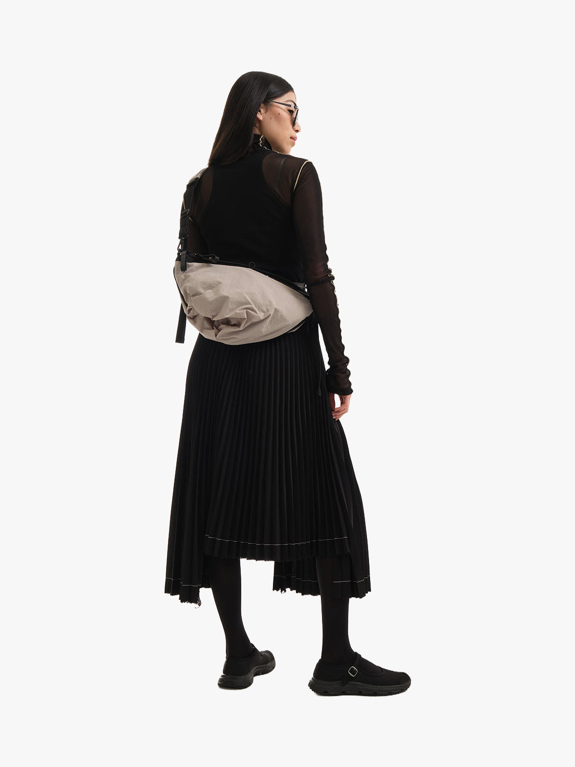 coteetciel Crossbody/Sling Bag Orne Smooth Light Grey & Sand côte&ciel US 29158