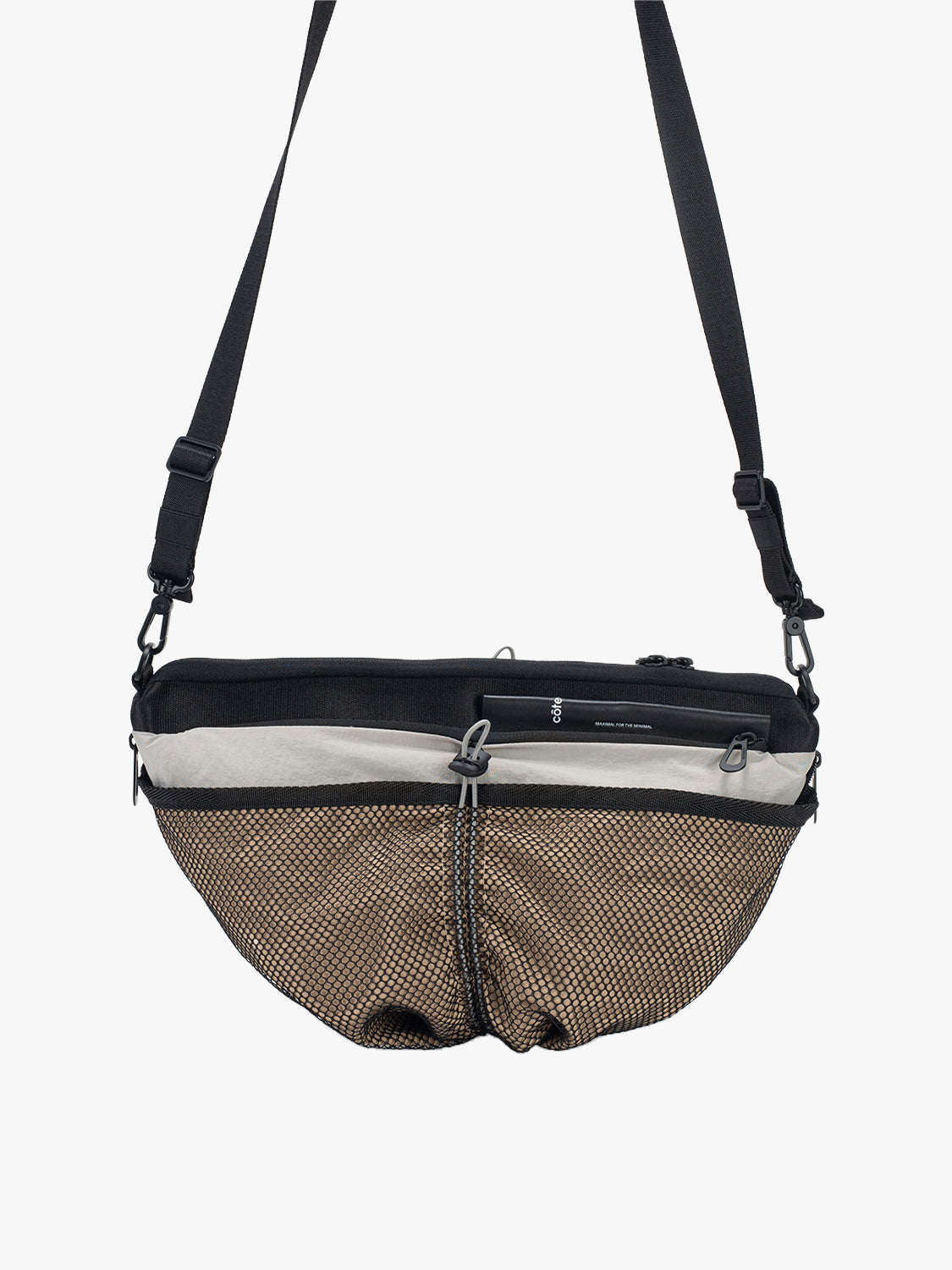 coteetciel Crossbody/Sling Bag Orne Smooth Light Grey & Sand côte&ciel US 29158