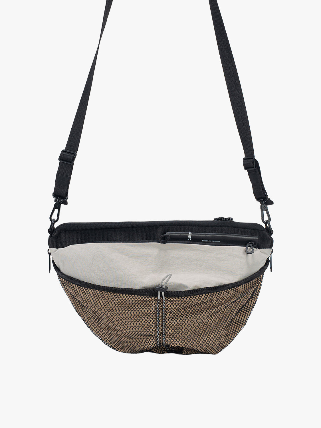 coteetciel Crossbody/Sling Bag Orne Smooth Light Grey & Sand côte&ciel US 29158