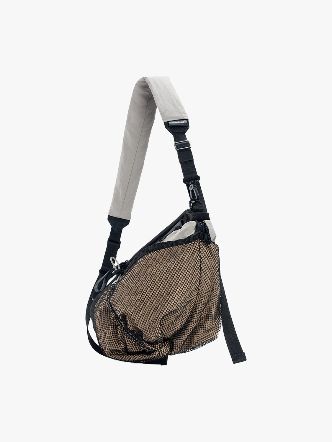 coteetciel Crossbody/Sling Bag Orne Smooth Light Grey & Sand côte&ciel US 29158
