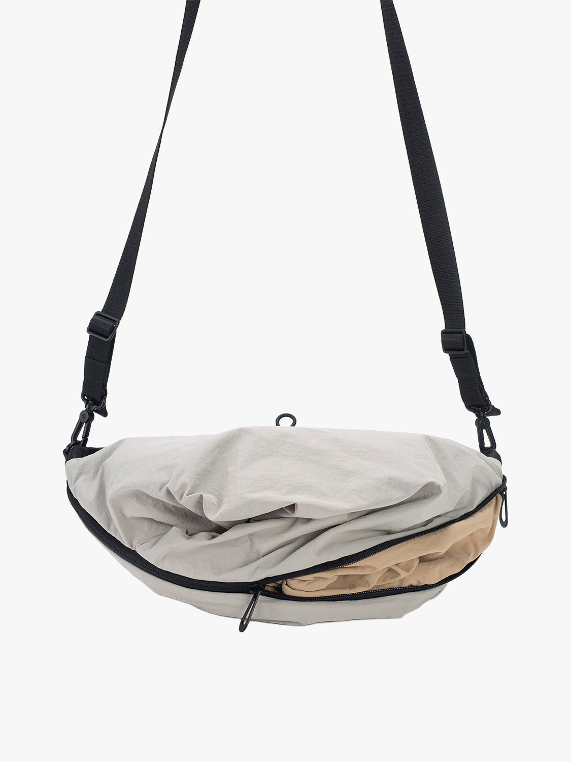 coteetciel Crossbody/Sling Bag Orne Smooth Light Grey & Sand côte&ciel US 29158