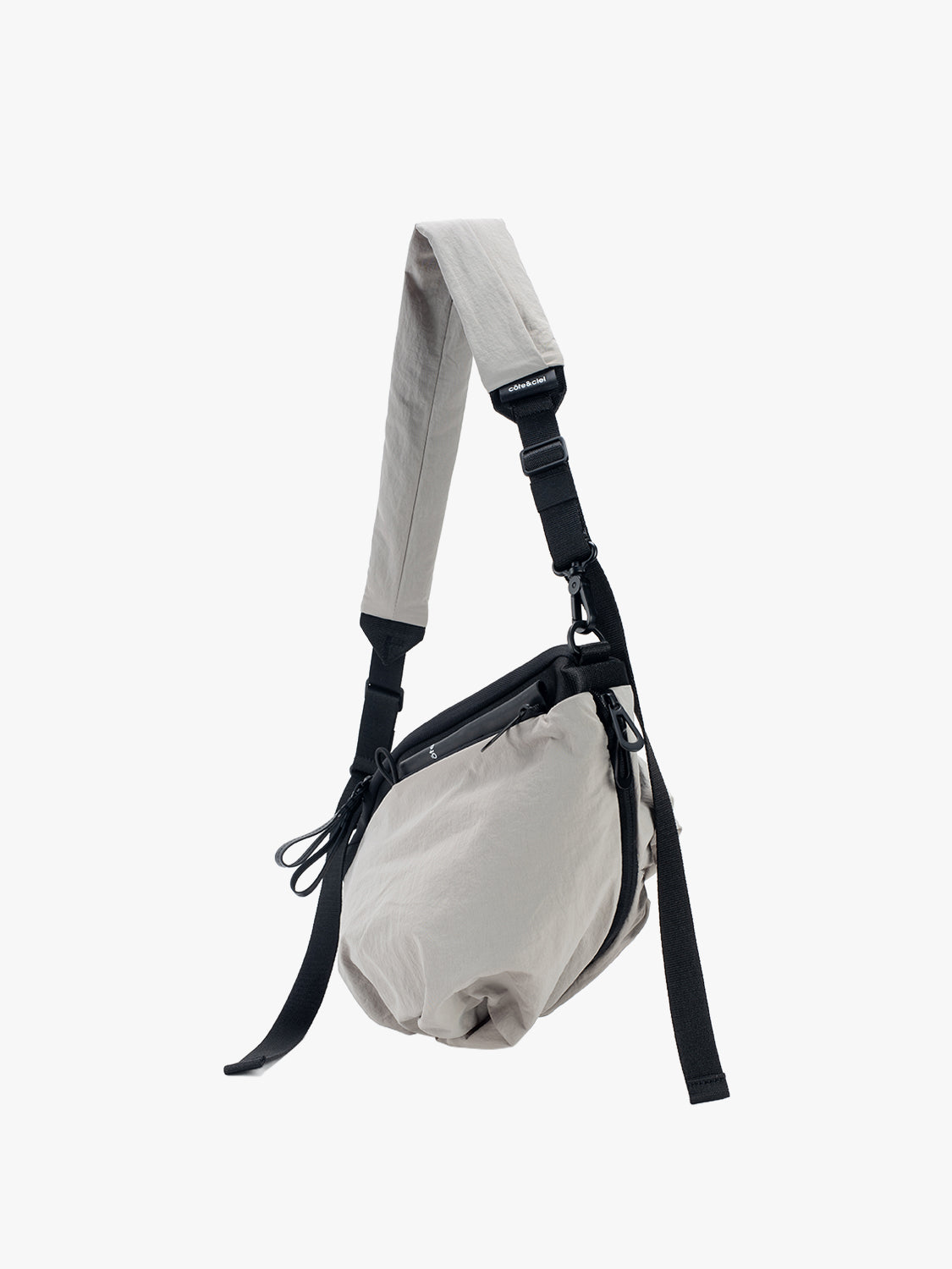 coteetciel Crossbody/Sling Bag Orne Smooth Light Grey & Sand côte&ciel US 29158