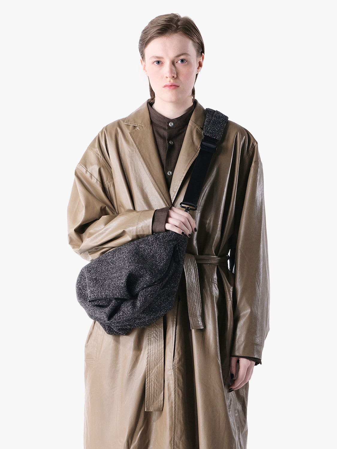 coteetciel Crossbody/Sling Orne Tweed Anthracite côte&ciel US 29271