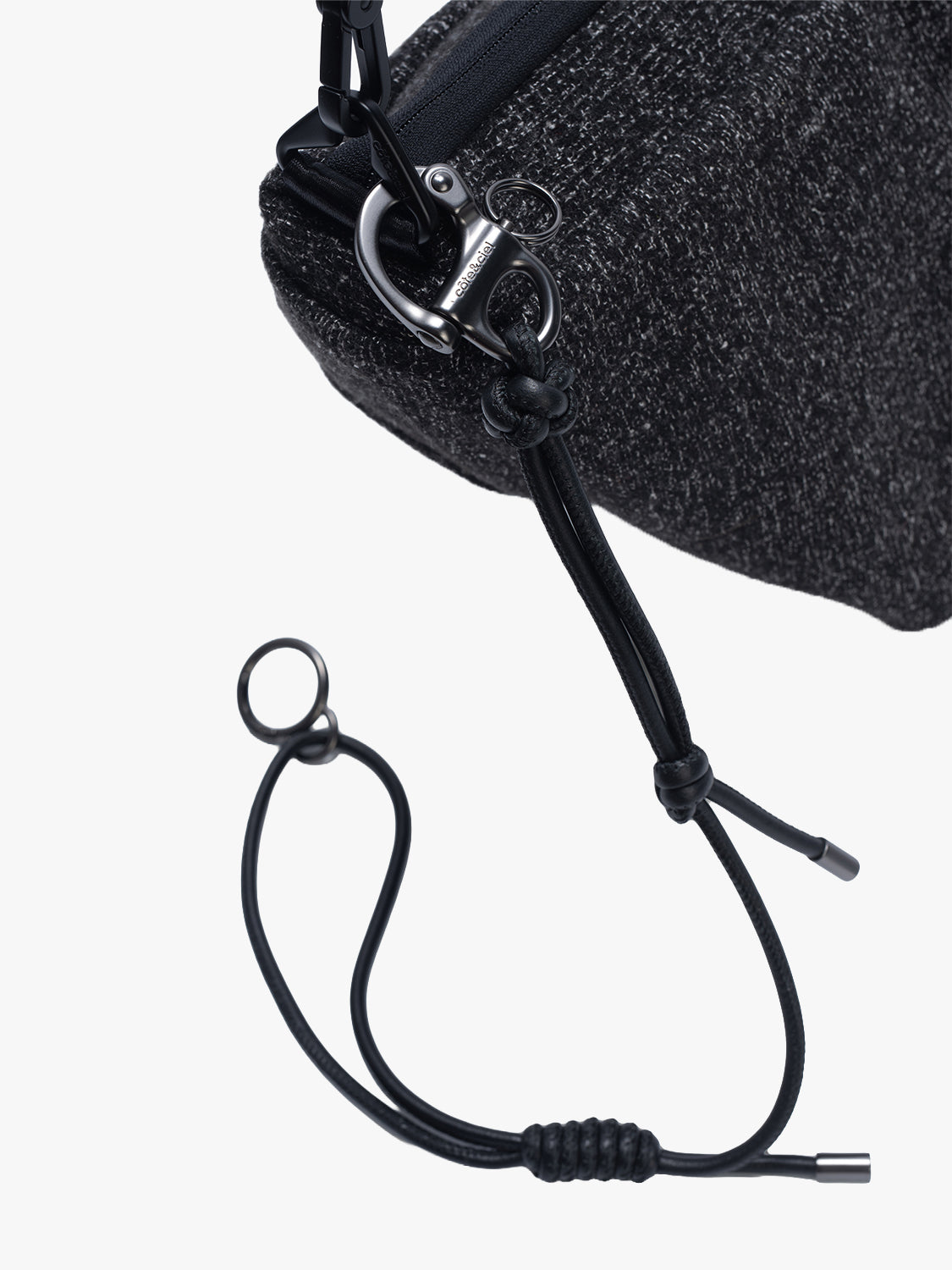 coteetciel Crossbody/Sling Orne Tweed Anthracite côte&ciel US 29271