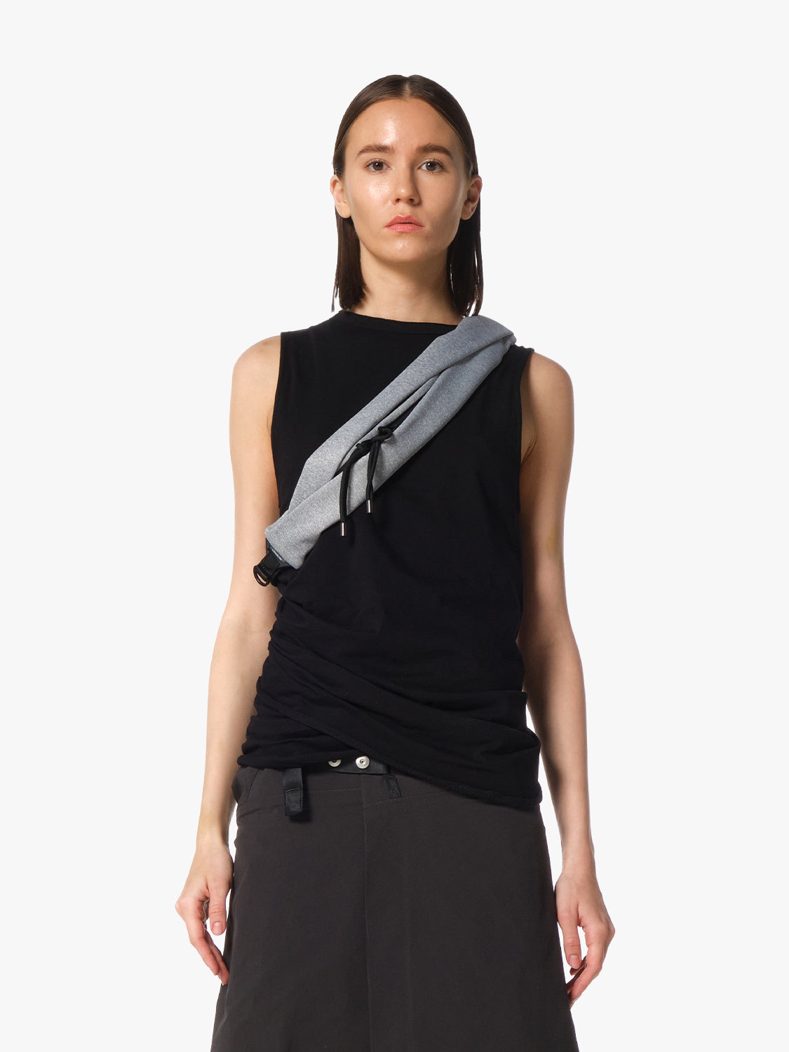 coteetciel Crossbody/Sling/Waist Bag Adda Woven Concrete Grey côte&ciel US 29241