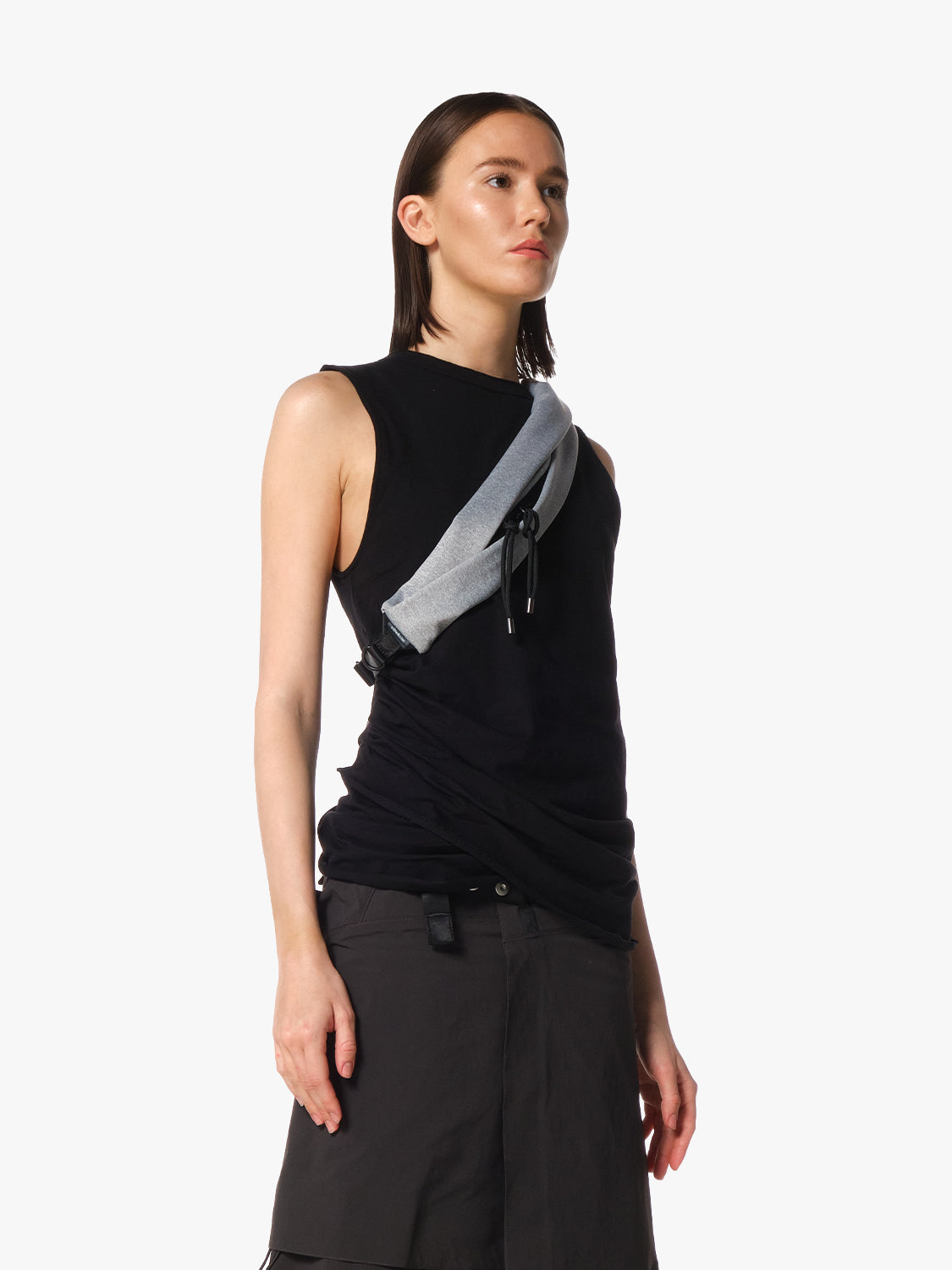 coteetciel Crossbody/Sling/Waist Bag Adda Woven Concrete Grey côte&ciel US 29241