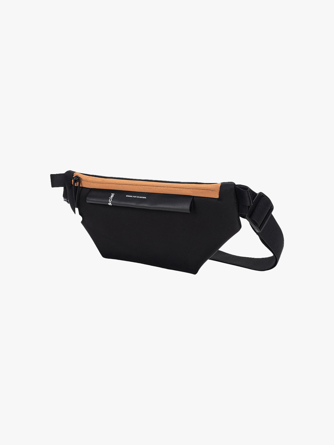 coteetciel Crossbody/Sling/Waist Bag Isarau XS Sleek Black Colour Accent côte&ciel US 29172