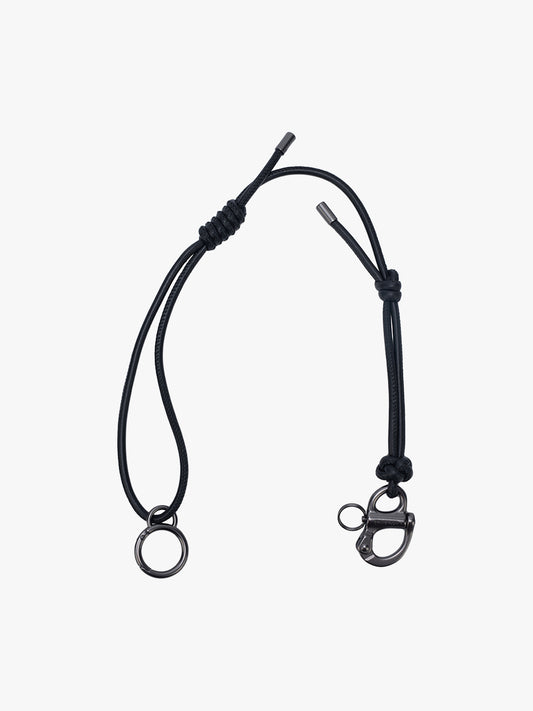 coteetciel Keychain LETGO Cord Knotted Alias Black côte&ciel US 29283