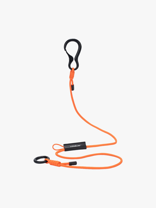 coteetciel Keychain LetGo Cord Orange/Black côte&ciel US 29247