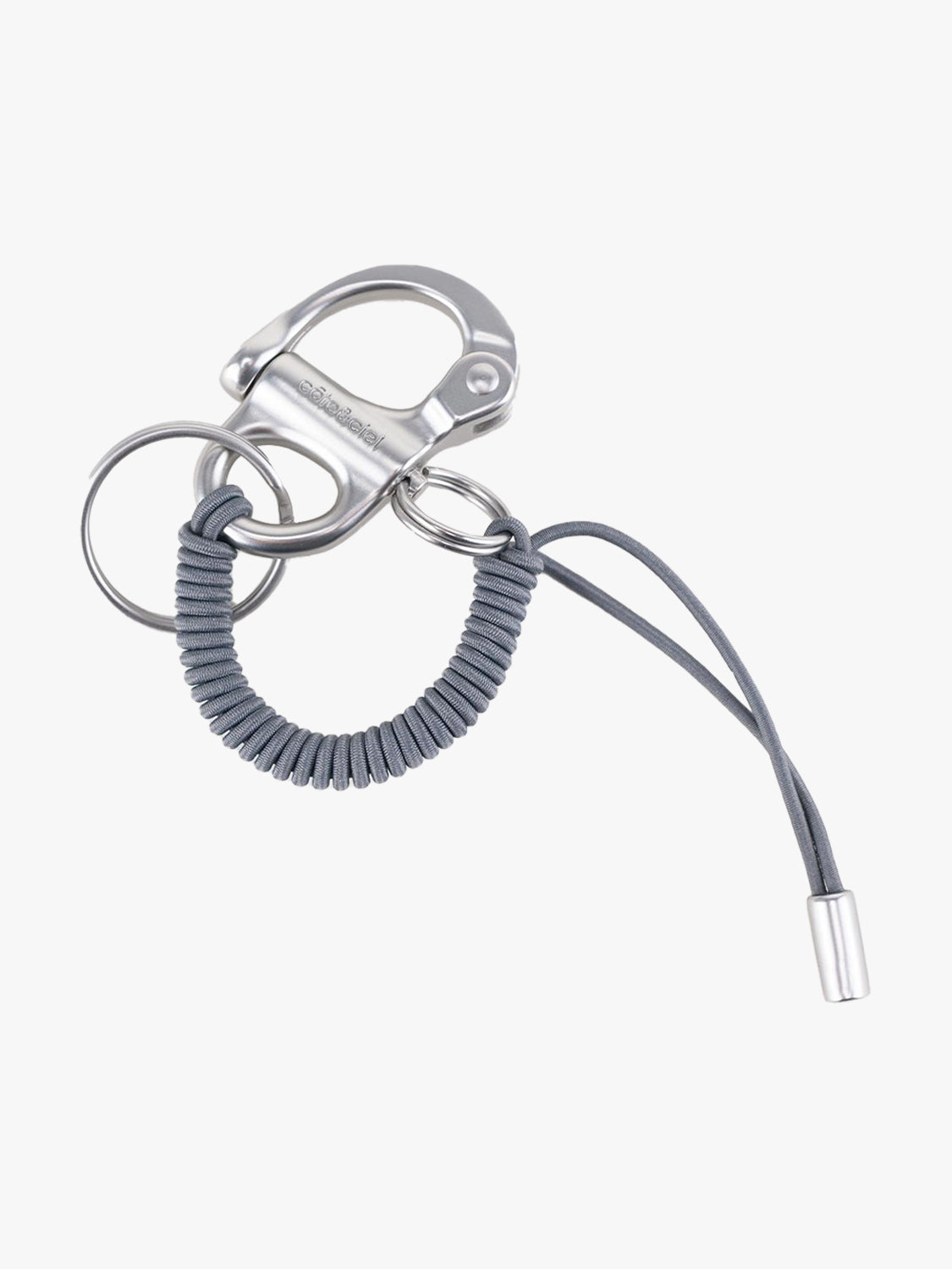 coteetciel Keychain LetGo Keychain Grey/Silver côte&ciel US 29063