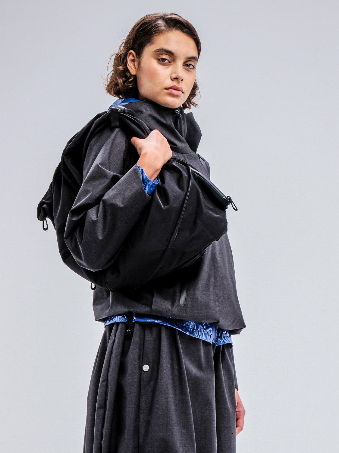 coteetciel Shoulder/Tote Aóos L Smooth Black côte&ciel US 29034