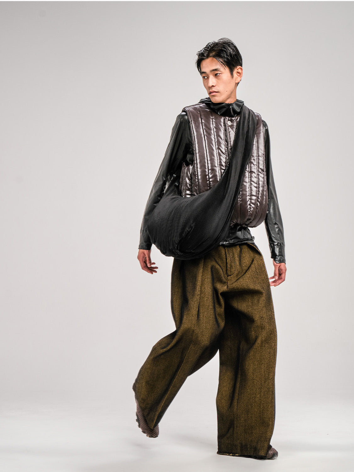 coteetciel Shoulder/Tote Hyco S Pleated Black Bag côte&ciel US 29099