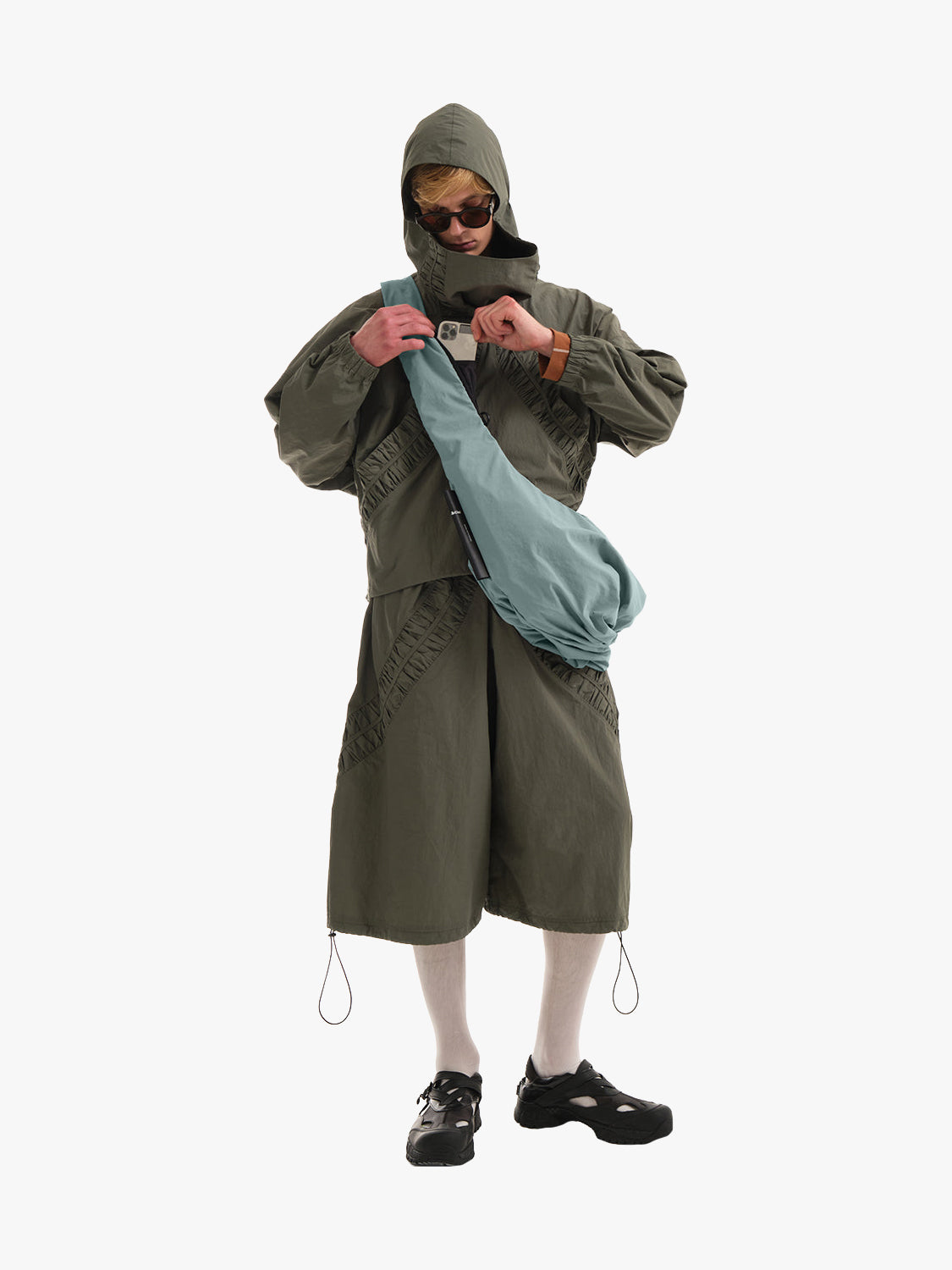coteetciel Shoulder/Tote Hyco S Smooth Sage Green côte&ciel US 29157