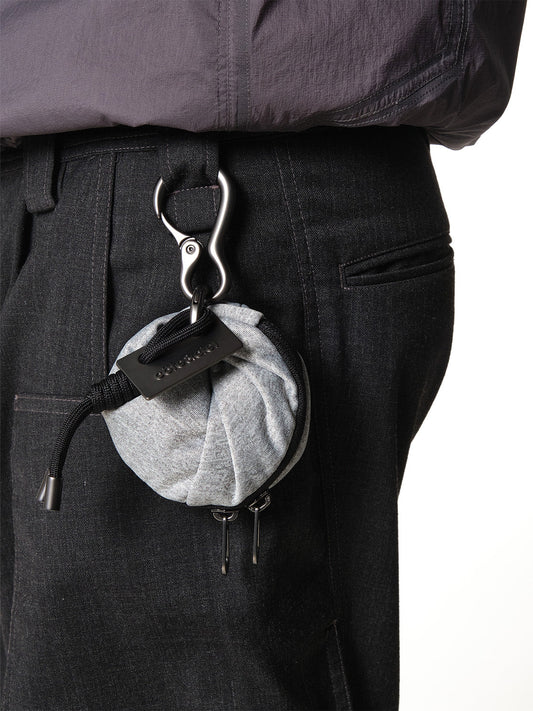 coteetciel Small/Pouch Aóos Nano Woven Concrete Grey côte&ciel US 29246