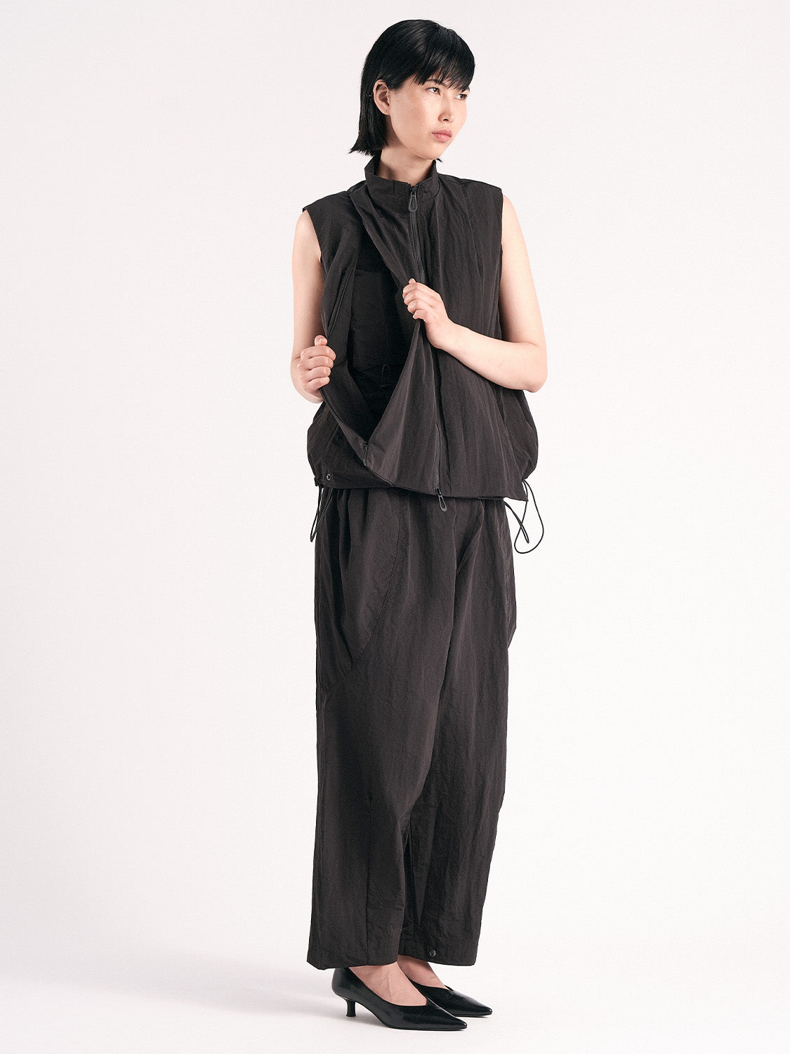 coteetciel Uniform Arc Gilet Black côte&ciel US